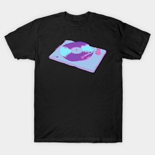 glitchy turntable T-Shirt